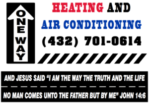 one way heating logo